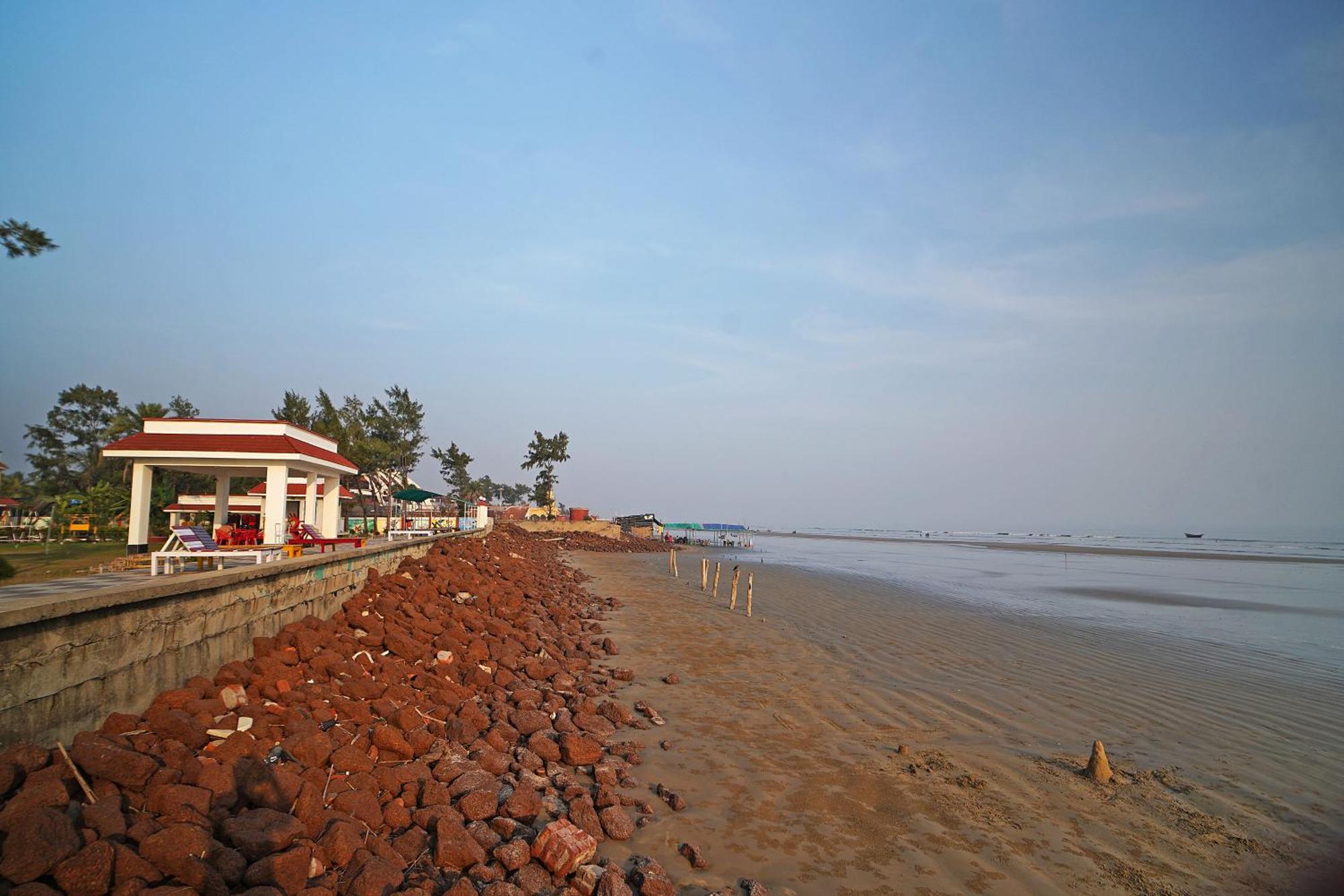 Santiniketan Hotel And Resort !! On Beach Family Resort !! Mandarmani Exterior foto