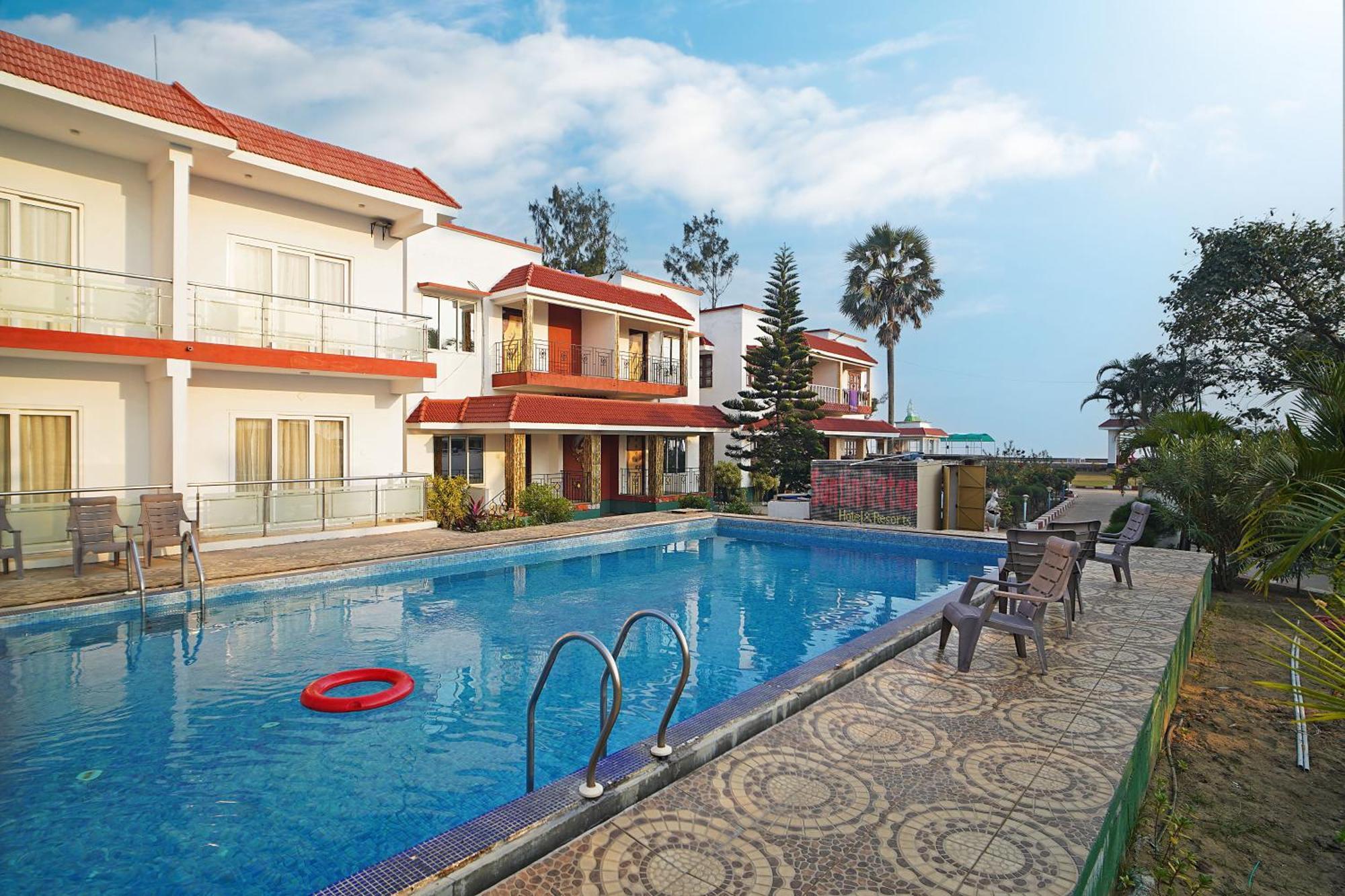 Santiniketan Hotel And Resort !! On Beach Family Resort !! Mandarmani Exterior foto